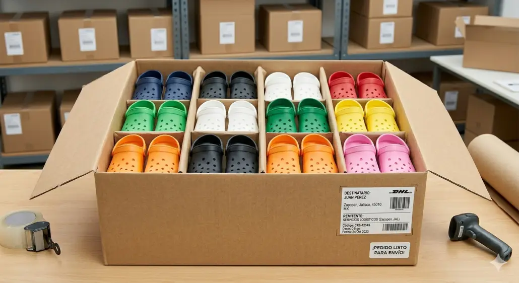 Sandalias por mayoreo en varios colores