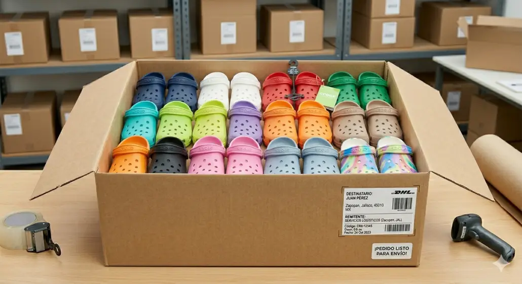 Sandalias por mayoreo en varios colores