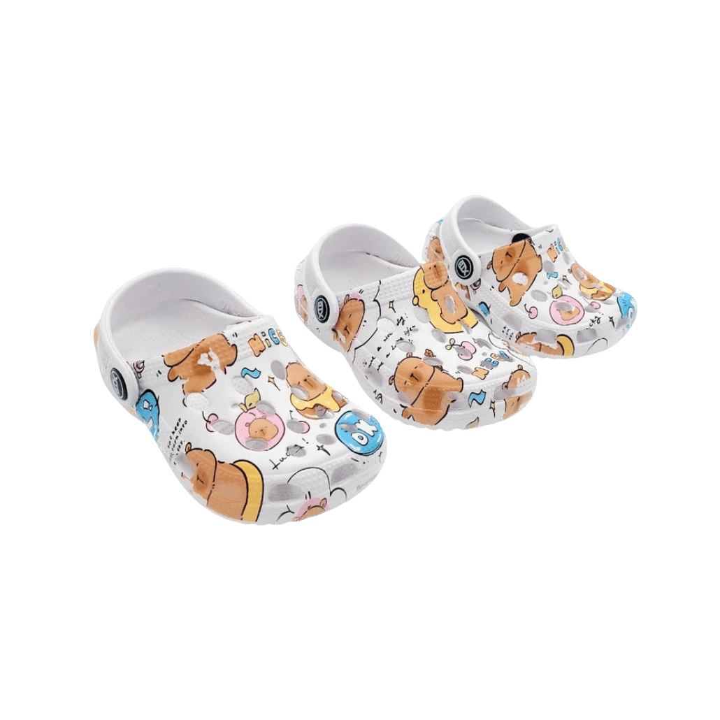 Catálogo de crocs capibara de hule EVA ModaCool para reventa