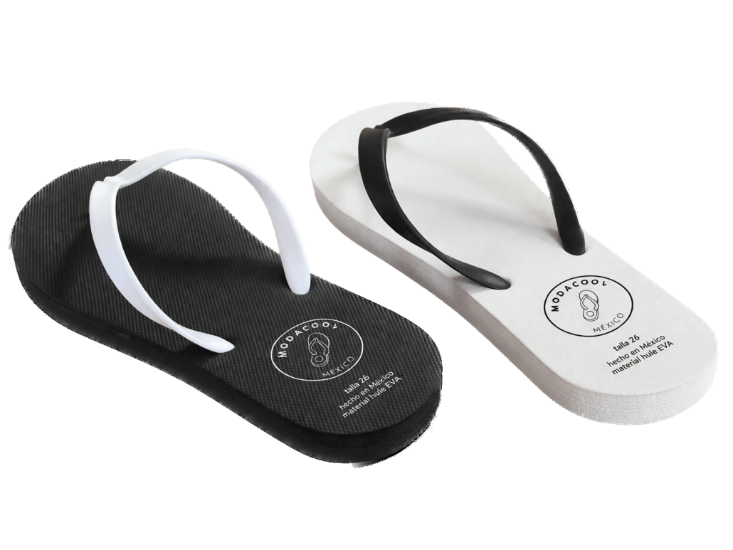 Sandalias personalizadas de hule EVA