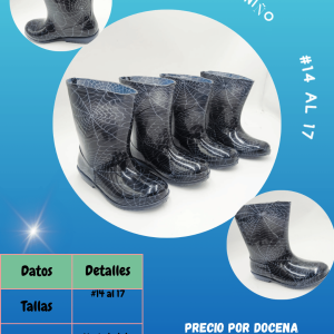 Bota araña niño