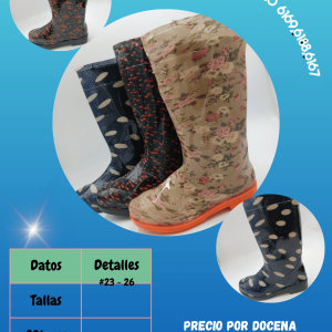 Bota estampada 6169