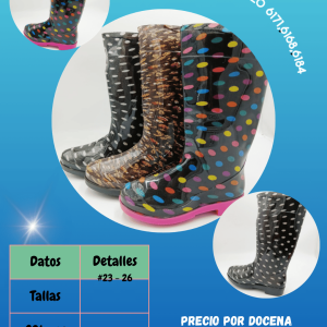 Bota estampada 6171