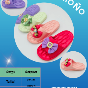 Sandalia 231A moño dama