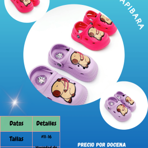Sandalia 2501 chillona capibara niña