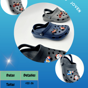 Sandalia crocs 1 color Junior