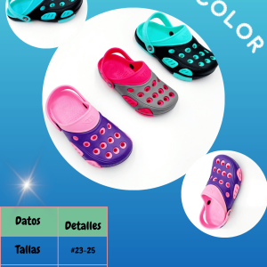 Sandalia Crocs 2 colores dama