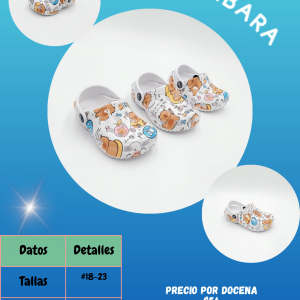 Sandalia Crocs capibara 903 niña