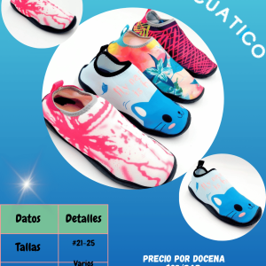 Sandalia Zapato acuático dama