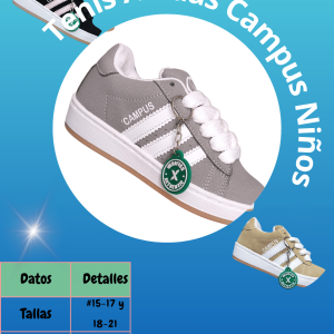 Tenis Adidas campus niños