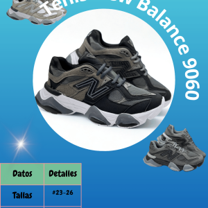 Tenis New Balance 9060 Junior y dama