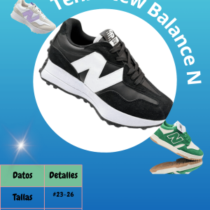 Tenis New Balance N dama