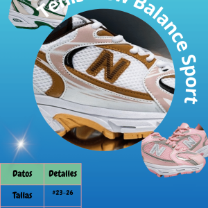 Tenis New Balance Sport Junior y dama