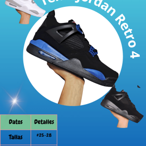 Tenis Nike Jordan Retro 4 caballero