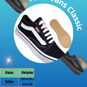 Tenis Vans Classic dama y caballero