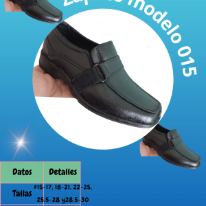 Zapato modelo 015