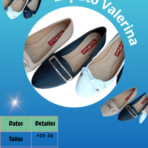 Zapato Valerina dama